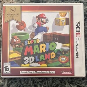 Nintendo Super Mario 3D Land (Red, White) - Nintendo 3DS Game